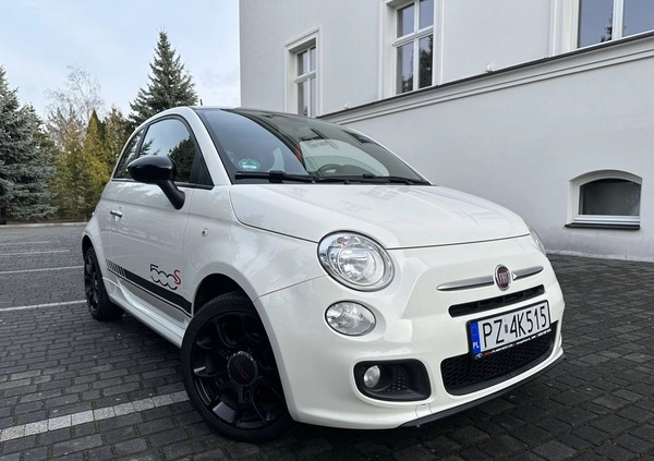 Fiat 500 cena 29900 przebieg: 135000, rok produkcji 2013 z Poznań małe 631